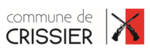 armoiries de la commune de Crisier: deux fusils entrecroisés 