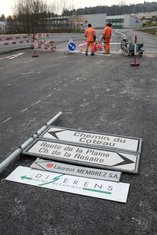 Décembre 2015 - Route de la Plaine - Signalisation "verticale"