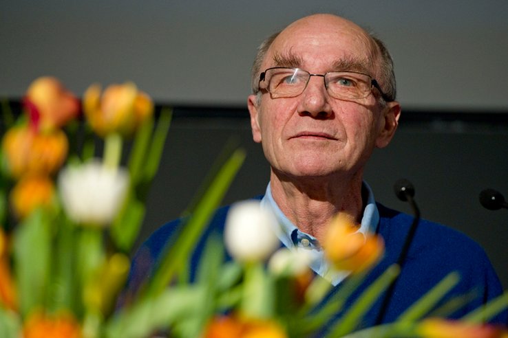 Portrait de René Gonzalez lors de la remise du Mérite cantonal vaudois 2011.