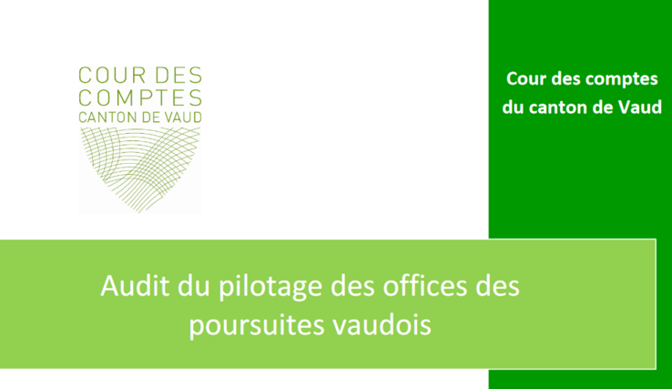 Couverture du rapport d'audit (texte)