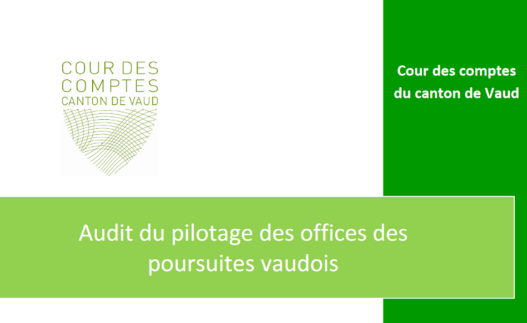 Couverture du rapport d'audit (texte)