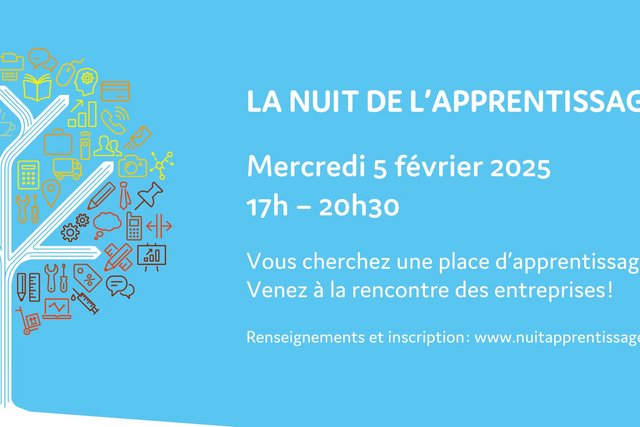 affiche nuit de l'apprentissage