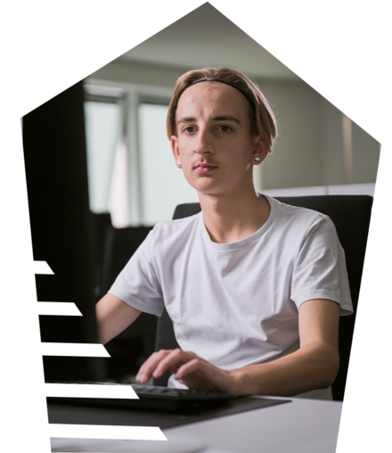 Image d'un agent en relation client