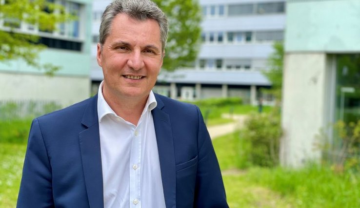 Portrait de Stéphane Dufour, nouveau Directing Manager de l'EPFL Innovation Park