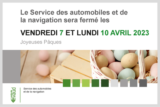 Fermeture du SAN les 7 et 10 avril 2023