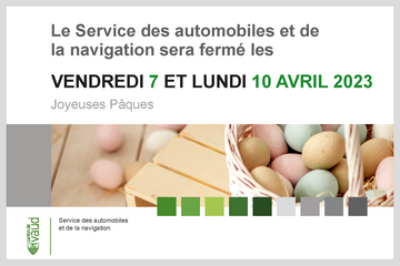 Fermeture du SAN les 7 et 10 avril 2023