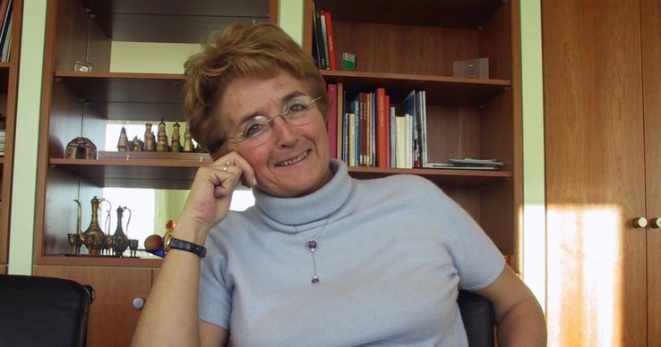 Jacqueline Maurer dans son bureau