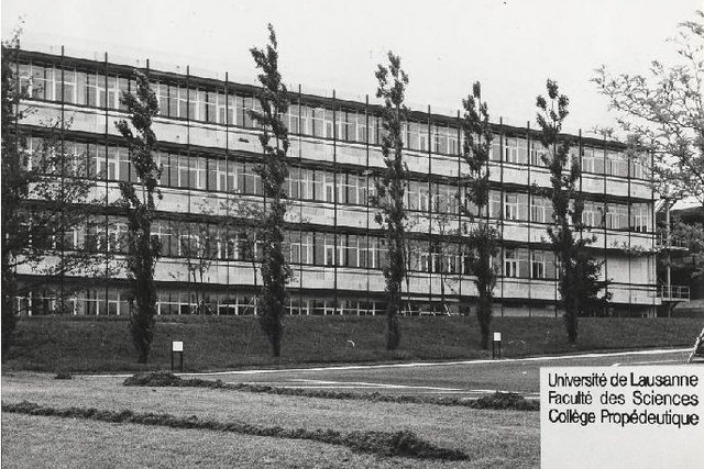 photo d'archives du collège propédeutique de l'Unil (c) Unil