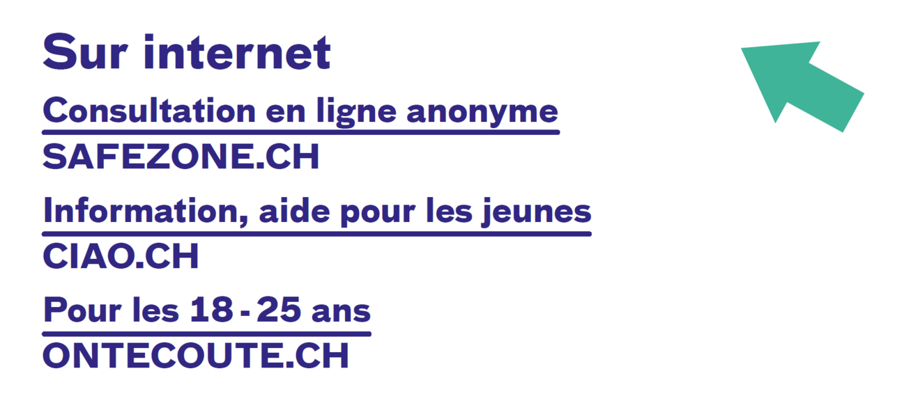 Sites web d'aide