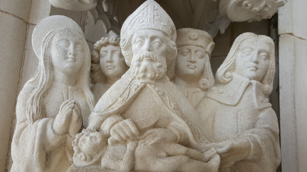 Cathédrale de Lausanne - Portail Monfalcon