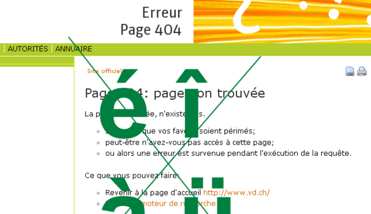 Montage: page 404 provoquée par un nom de fichier comportant des lettres accentuées (le mot "décret")