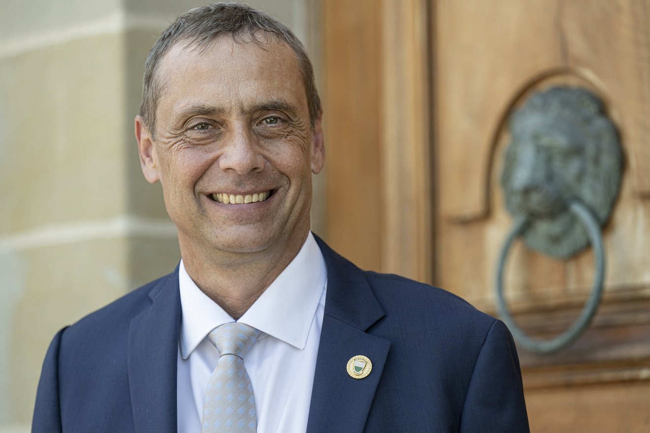 GRAND CONSEIL VAUD Photo portrait de Patrick Simonin