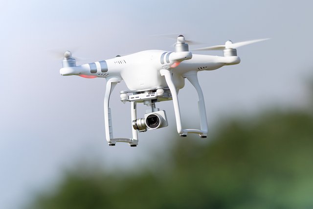 Drone en vol