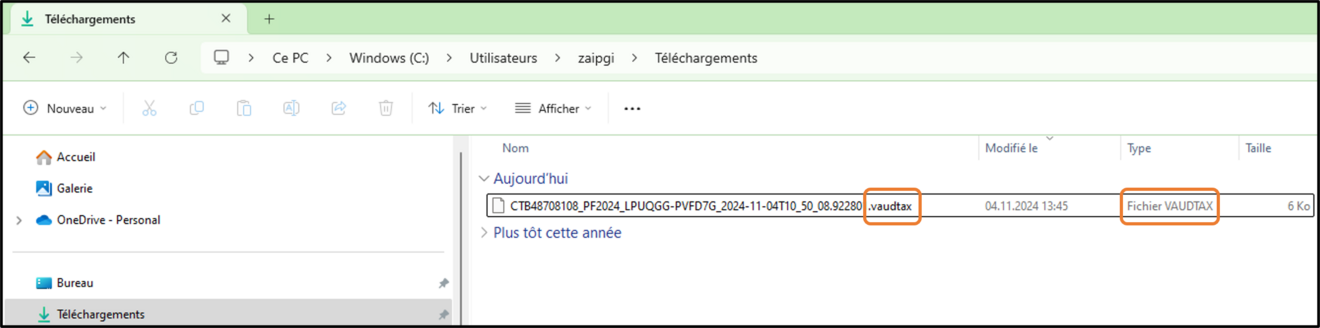 Import VaudTax