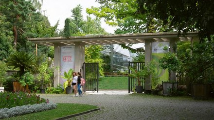 Serre du jardin botatique cantonal Lausanne