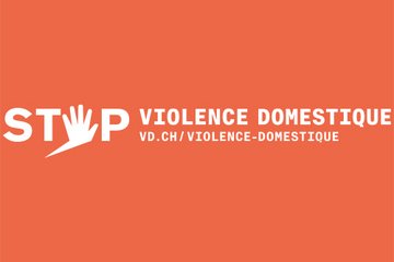 Logo stop violence domestique