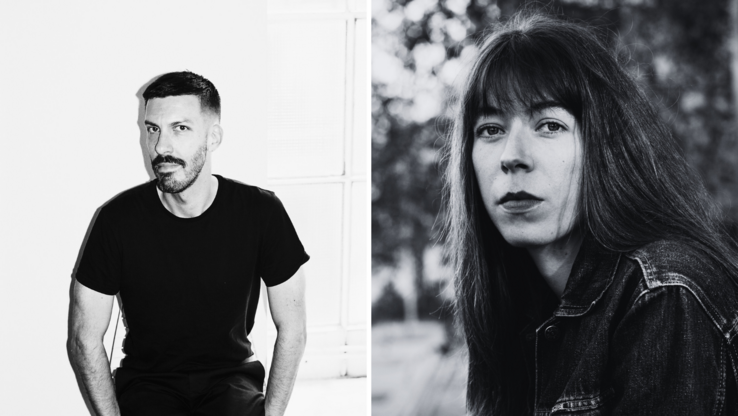 Portraits de Mathias Howald et Fanny Desarzens © Simon Habegger Istituto Svizzero et Michel Bührer