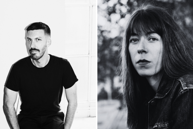 Portraits de Mathias Howald et Fanny Desarzens © Simon Habegger Istituto Svizzero et Michel Bührer