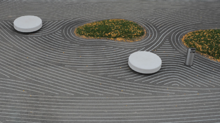 Gymnase intercantonal de la Broye Payerne peinture sol