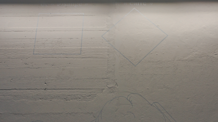 Peinture murale Haute Ecole pédagogique Vaud B21 Lausnne