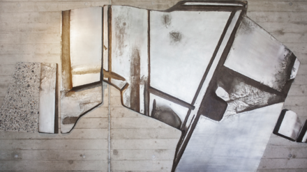 Gymnase de Burier La Tour-de-Peilz sculpture murale