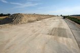 Juillet 2017 - Route Penthaz - Construction de la butte antibruit