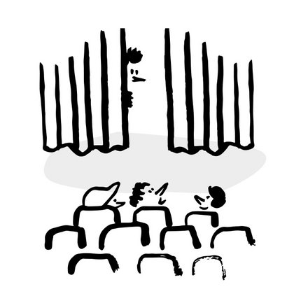 Illustratration spectacle