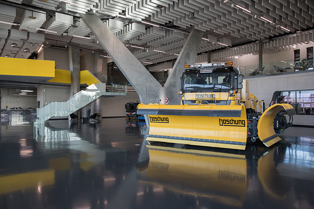 Boschung inauguration swiss aeropole à Payerne