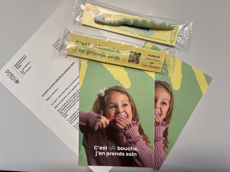 Photo du pack envoyé aux familles