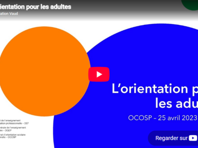 Vidéo orientation pour les adultes