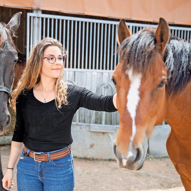 Une ingénieure agronome qui contribue au bien-être des animaux Une ingénieure agronome qui contribue au bien-être des animaux