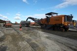 Octobre 2015 - Route de la Plaine - Rabotage des enrobés de l'ancienne route