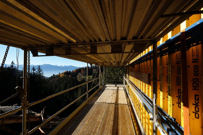 Construction du nouveau pont de la Barboleuse, étape 2023 © Eric Frigière