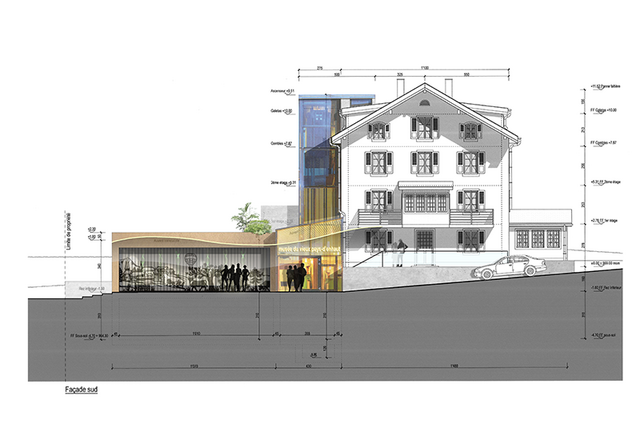 Le futur musée ambitionne de devenir le Centre suisse des papiers découpés.