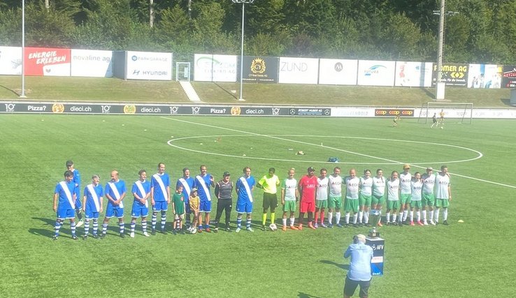 Les joueurs du FC Grand Conseil 