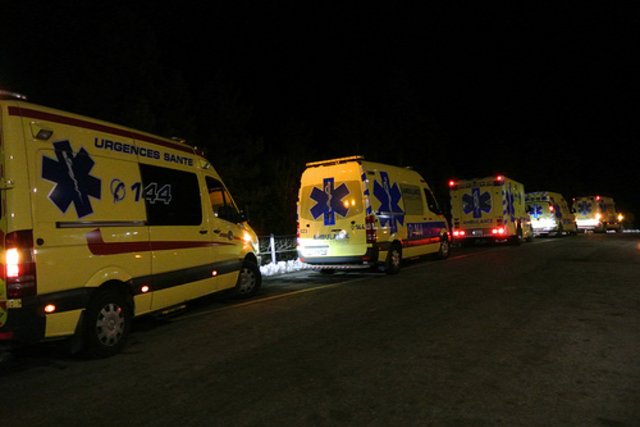 Exercice TRANO13 : ambulances