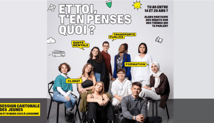 Image de promotion pour la session cantonale des jeunes