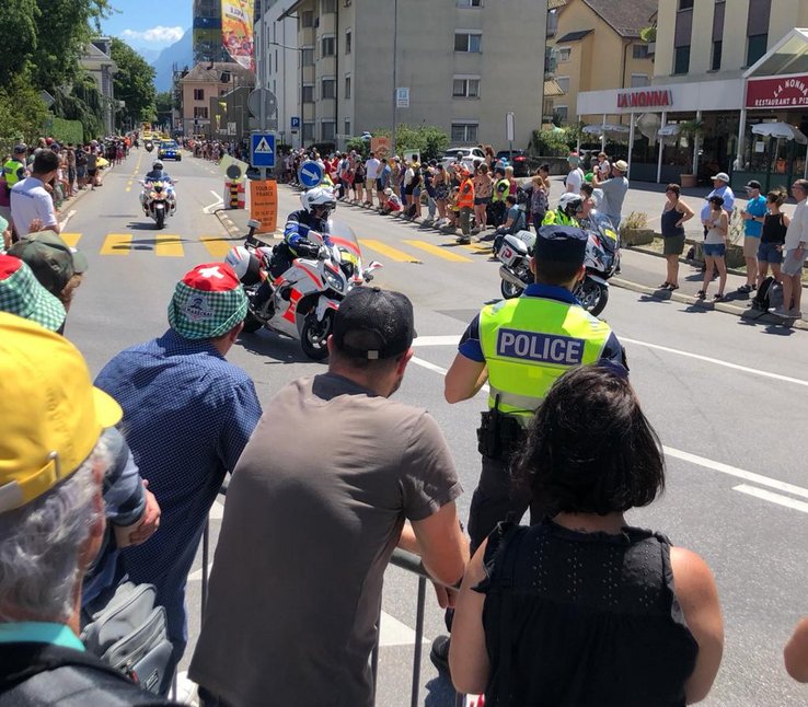 Tour de France à Aigle, 10.07.2022