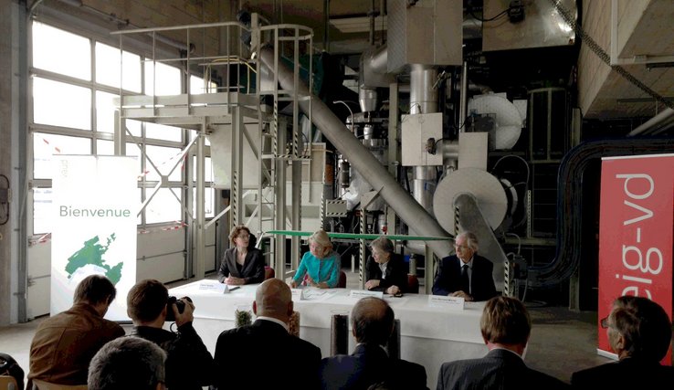 Photo de la conférence de presse du 09 mai