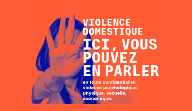 affiche label violence domestique