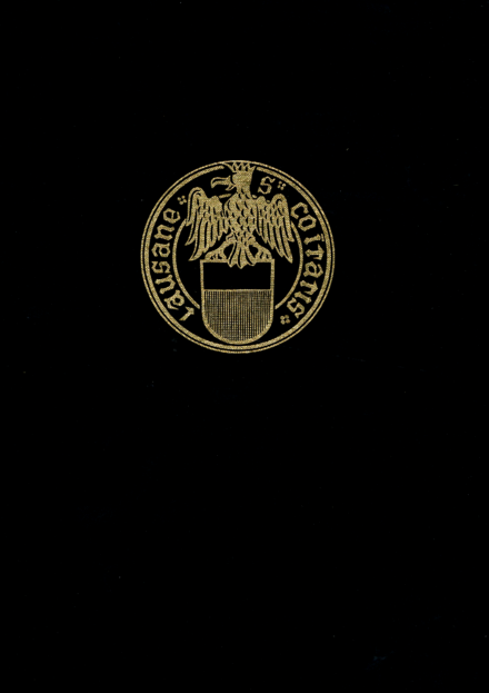 Couverture du 4e tome de la collection des Monuments d'art et d'histoire consacré à la Ville de Lausanne