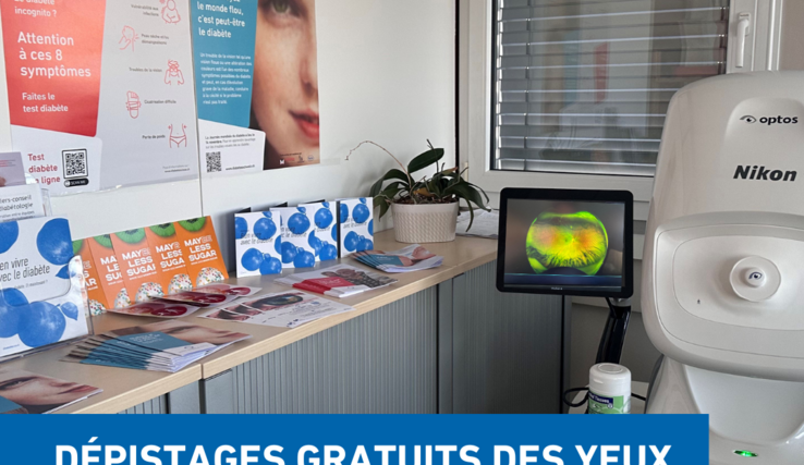 Journée mondiale du diabète : dépistage gratuit des yeux 