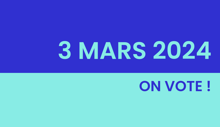 Affiche campagne on vote!