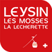 Logo touristique (texte: Leysin, Les Mosses, La Lécherette)