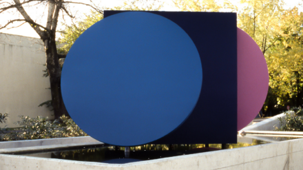 Gymnase Auguste Piccard Lausanne sculpture