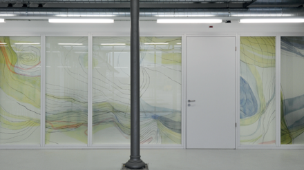 Paroi intérieure Arsenal Morges bâtiment 2 Morges