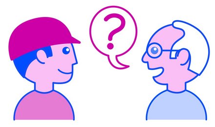 L'illustration montre la rencontre avec l'artisan qui proposera un devis pour les travaux