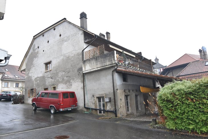 Arrière de l'immeuble