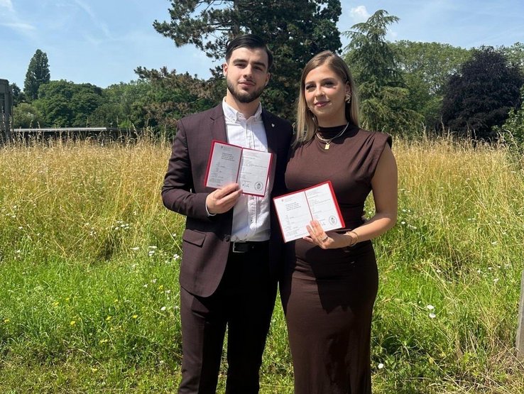 Fabio Fernandes et Audrey Noverraz
