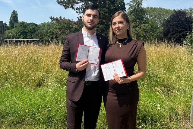 Fabio Fernandes et Audrey Noverraz